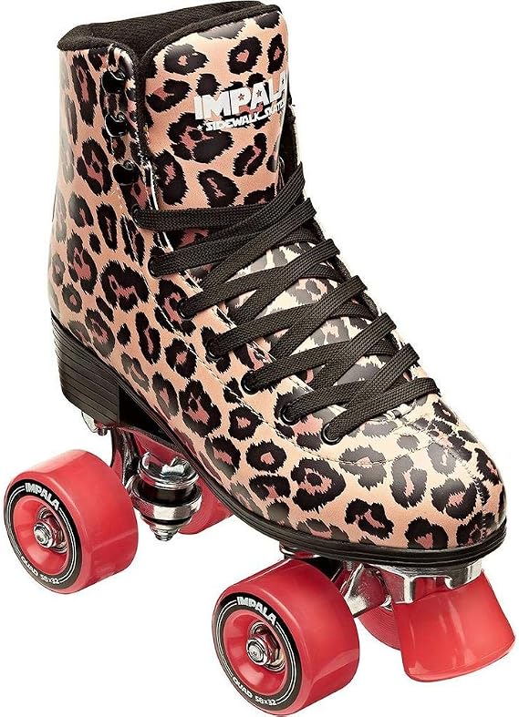 Impala Sidewalk Roller Skates Leopard - Size 11