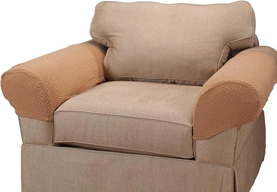 Madison Mason-AC-SA Mason Stretch Armrest Covers, Sand