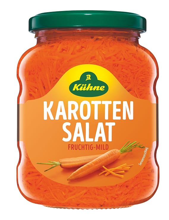 Kuhne Karottensalat 330g (Carrot Salad 11.6oz)