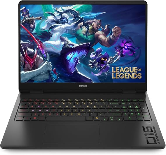 HP 2025 Gaming Laptop Omen Intel Core Ultra 9 285H 16-Core GeForce RTX 5070 32 GB DDR5 1 TB SSD 16.0" 1920 x 1200 144 Hz Win11 Home Wi-Fi 6E Bluetooth 5.3 Numeric Keypad 1080p FHD Camera