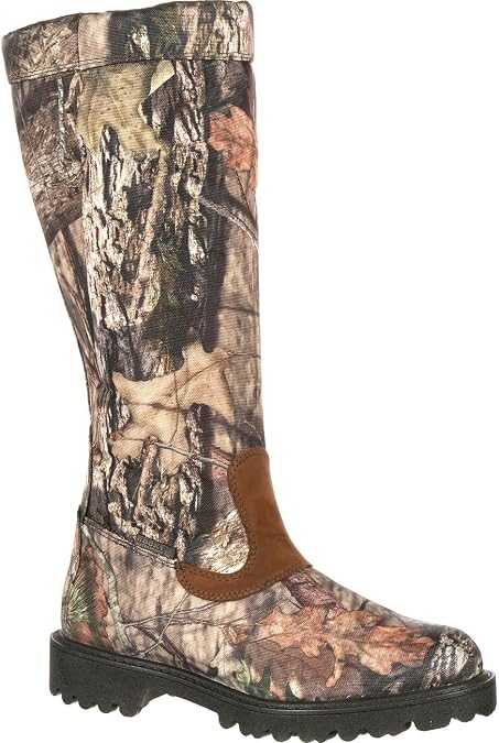 ROCKY Men's Low Country Waterproof Snake Boots