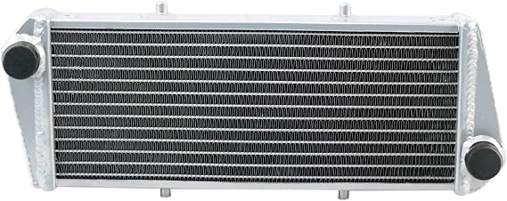 Performance Aluminum Radiator Compatible with Ultralight Rotax 912i 912 914 UL 4-Stroke Engine, 2 Row Radiator