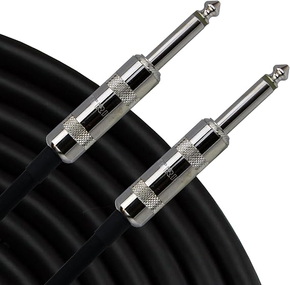SRS18-6 StageMASTER 6-Feet 18 Gauge Speaker Cable with 1/4-Inch Connectors