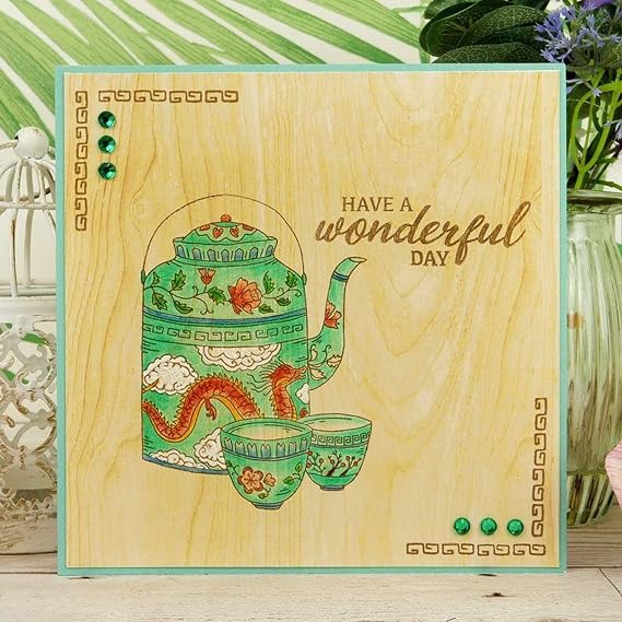 Hunkydory Crafts Eastern Wishes - for The Love of Stamps - Tea for Two