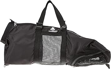 Top Performance Cat Grooming Bag Durable and Versatile Bags Designed to Keep Cats Safely Contained During Grooming and/or Bathing - Large, Black
