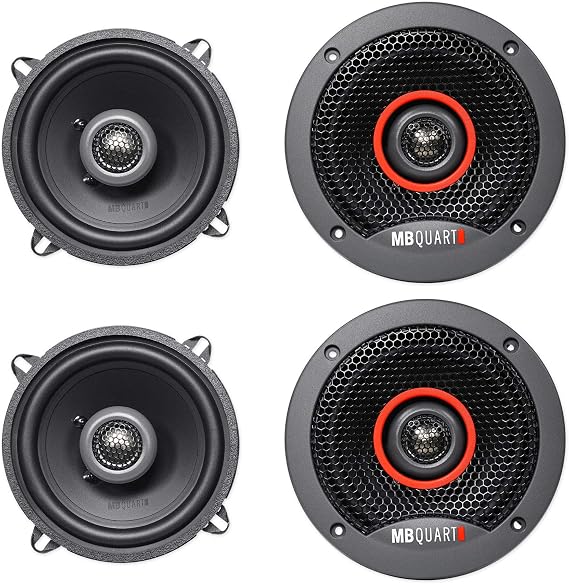(4) MB Quart FKB113 5.25" 180 Watt Car Audio Coaxial Speakers