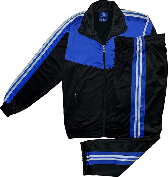 Royal Threads Men's Soft Athletic Tracksuit GYM Active Suit