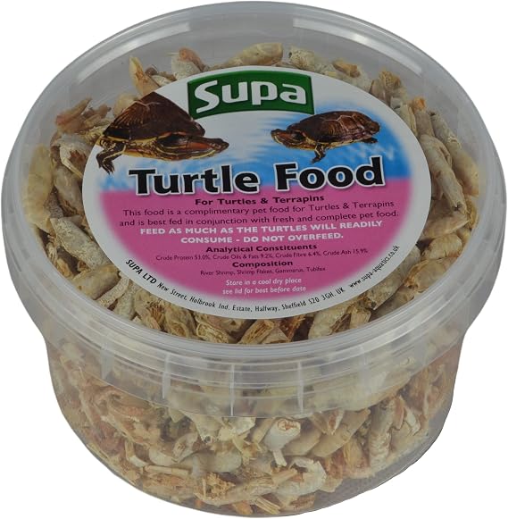 Supa Turtle & Terrapins Food Superior Mix 500ml Tub | Made Using Premium Quality Natural Ingredients