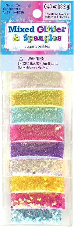 Sulyn Sugar Sparkle Mixed Spangle Sample Pack