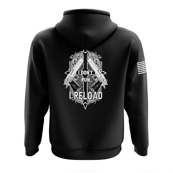 Tactical Pro Supply Patriotic Heavyweight Hoodie for Men and Women, Decorated in USA