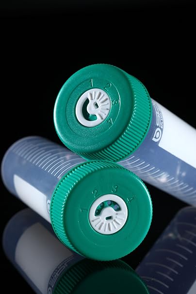 SPL 50ml Bioreactor Tube (PP Tube/HDPE Cap/PTFE Filter/PS Dial), Sterile,Non - pyrogenic, Non - cytotoxic, DNase/RNase - Free,Human DNA - Free, Sleeve 3 / Box 90