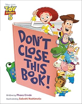 Don't Close This Book! (Disney/Pixar Toy Story 5) Hardcover May 5, 2026
