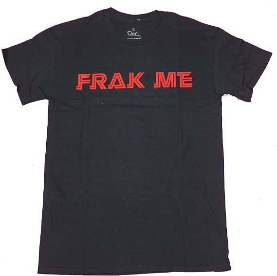 Quantum Mechanix Battlestar Galactica Mens T-Shirt- Frak Me