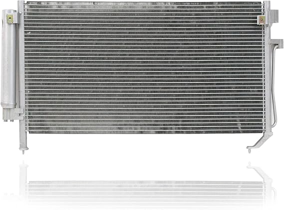 A/C Condenser - Pacific Best Inc. Compatible/Replacement for 3278 03-08 Subaru Forester - With Receiver & Dryer