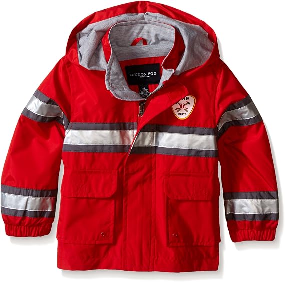 LONDON FOG baby-boys Little Man Rain Slicker Raincoat
