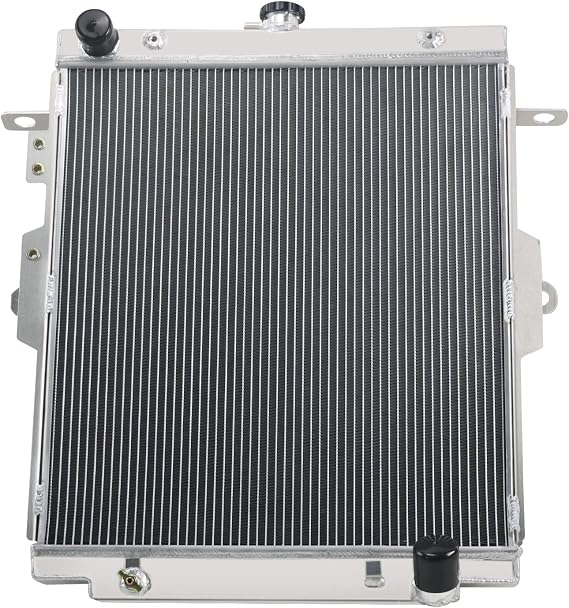 Radiator For 2001-2007 Toyota Land Cruiser HZJ78 HDJ78 HDJ79 HZJ79 1HZ 4.2L Diesel, 4 Row Aluminum Radiator