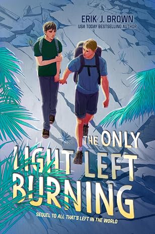 The Only Light Left Burning: A postapocalyptic queer YA romanceAndrew and Jamie fight hurricanes, old enemies, and each other to find a place called home.