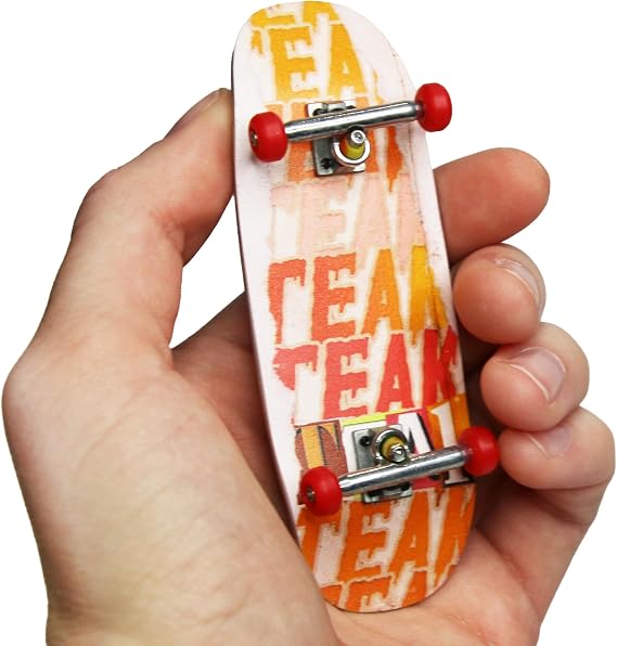 Teak Tuning Real Wear Graphic 33.5mm Ohh Shape Fingerboard Complete - Teak Stack Edition