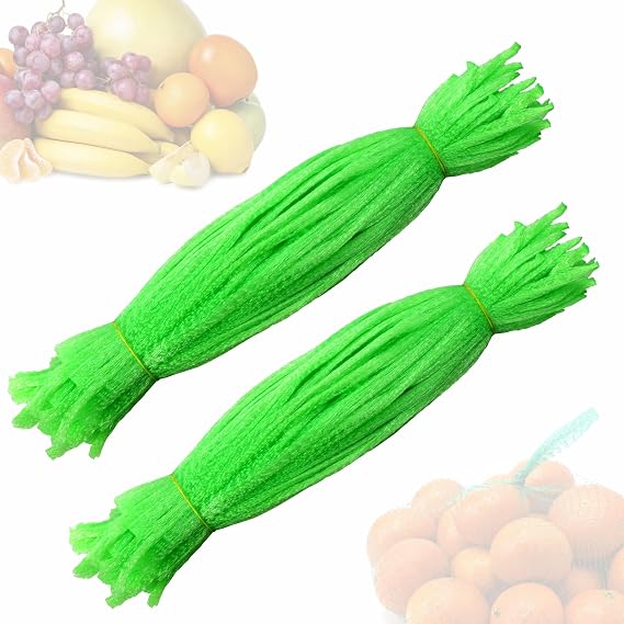 SIMOND STORE 15" Reusable Produce bags - Breathable Vegetable Bag Use as Onion Bags Storage & Fruit Mesh Bags - Seafood Boil Bags for Crawfish Sack Bags/Crab Boil Bags - 200 Pcs Nylon Sail Storage
