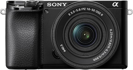 Sony Alpha a6100 Mirrorless Camera with 16-50mm Lens Black | E PZ 16-50mm