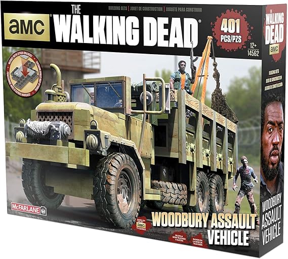 McFarlane Toys The Walking Dead Woodbury Assault Vehicle Building Set