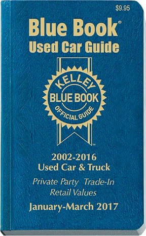 Kelley Blue Book Used Car: Consumer Edition January - March 2017