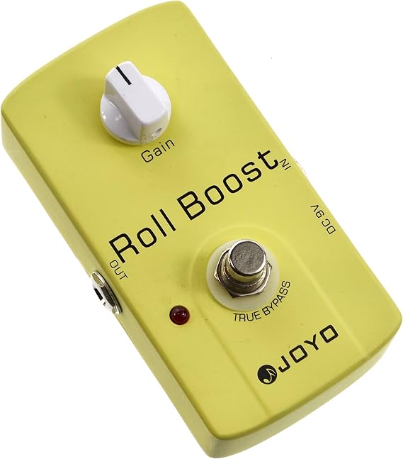 JOYO JF-38 Roll Boost Guitar Effect Pedal - True Bypass, DC 9V and Battery Supported