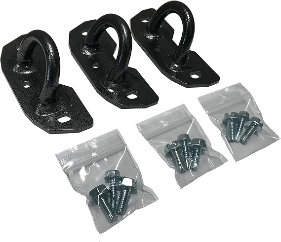 Container Modification World - Bolt On D-Ring Lashing Points for Shipping Containers Heavy Duty Cargo Tie Down Anchors for Sea Cans - Secure Load & Equipment Mounting Hardware