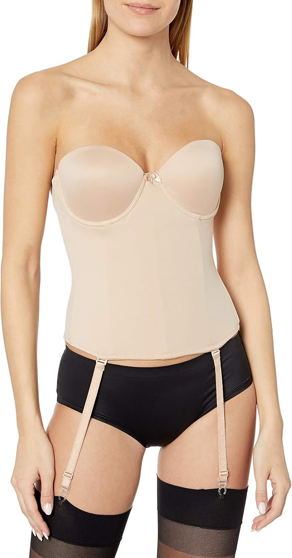 Va Bien Women's Ultra-Lift Low Back Bustier