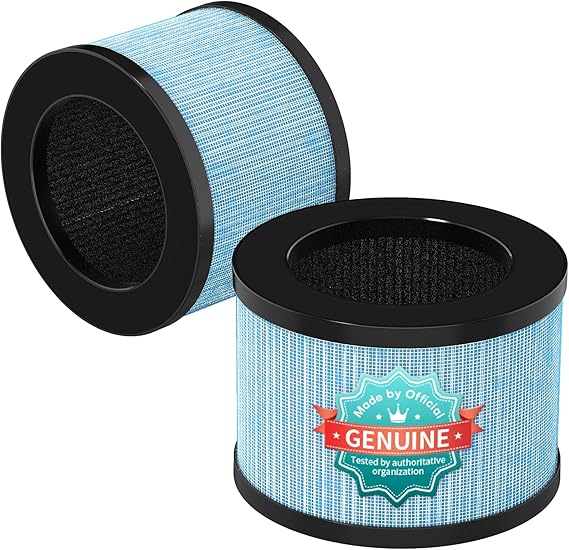 VOOPNU 4-Stage Replacement Filter for DH-JH12, Standard Blue Version,2-Pack