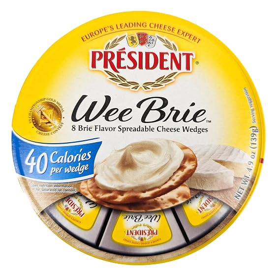Wee Brie Cheese Wedges 4.9 oz