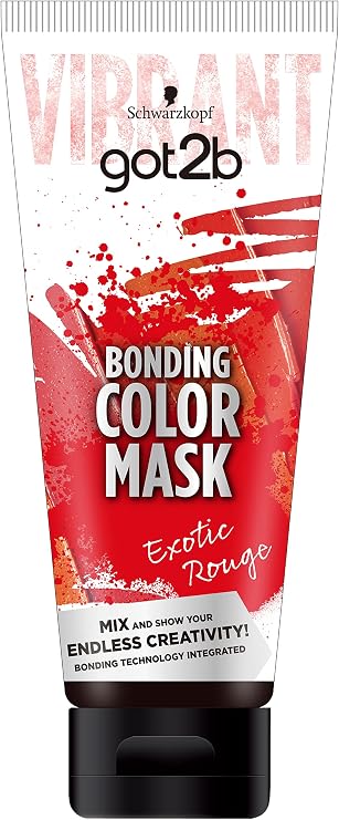 Schwarzkopf got2b Bonding Color Mask Exotic Rouge 6.3 oz 180 g