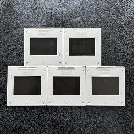 5pcs 50X50mm Interference Diffraction Grating Set Single Slit Double Slit Triple Slit Circular Aperture Grating Optical Experimental Instrument