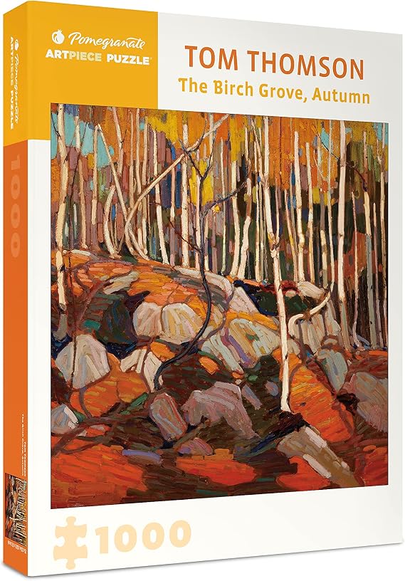 Pomegranate 1000-Piece Puzzle for Adults, Birch Grove Autumn, Tom Thomson