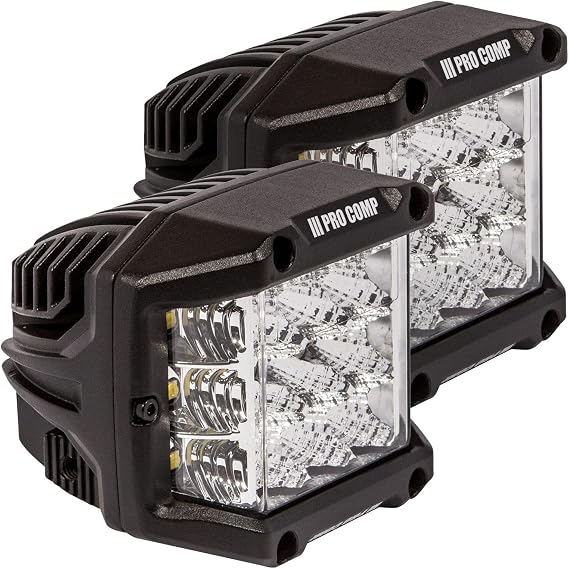 Pro Comp Suspension 76411P Wide Angle Cube LED Light