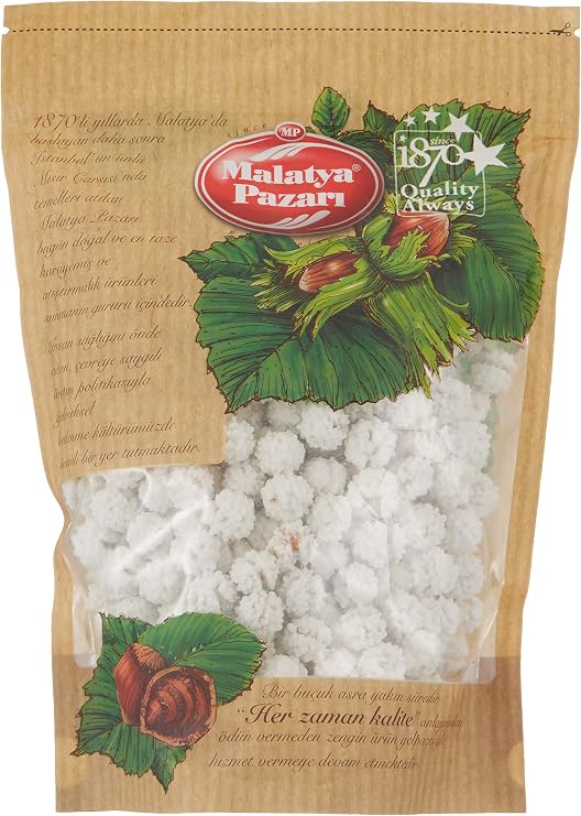 Malatya Pazarı Leblebi Şekeri Kilitli Paket A Kalite 500 Gr