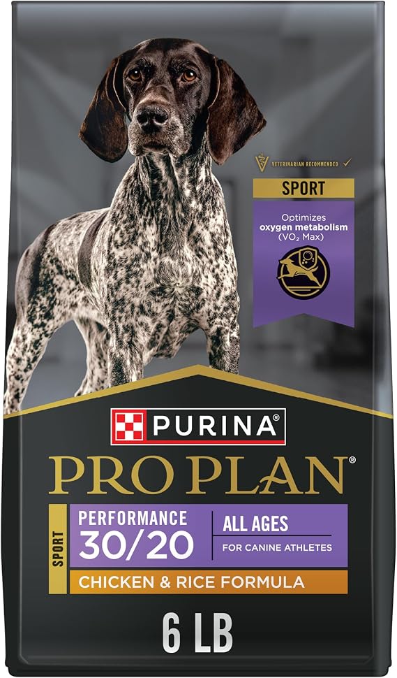 Purina Pro Plan Sport 30/20 High Protein Dry Dog Food, Chicken, 6 lb Bag