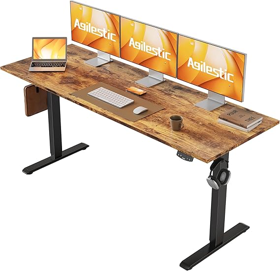 Agilestic Electric Standing Desk, 2 Memory Buttons, 160x60cm