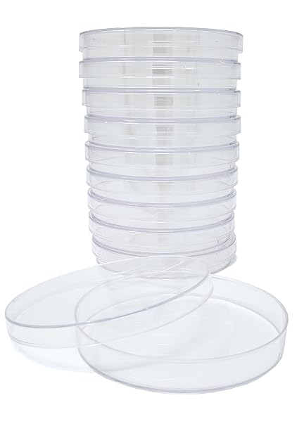 SPL Petri Dish 100 x 15 mm with 3 Vents Lids, Crystal Grade Plastic, Sterile, 3 Vents (500/Case)