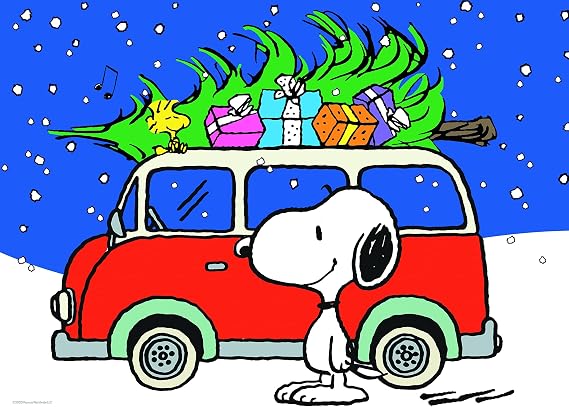 Ceaco - Peanuts - Peace and Presents - Holiday - 100 Piece Jigsaw Puzzle