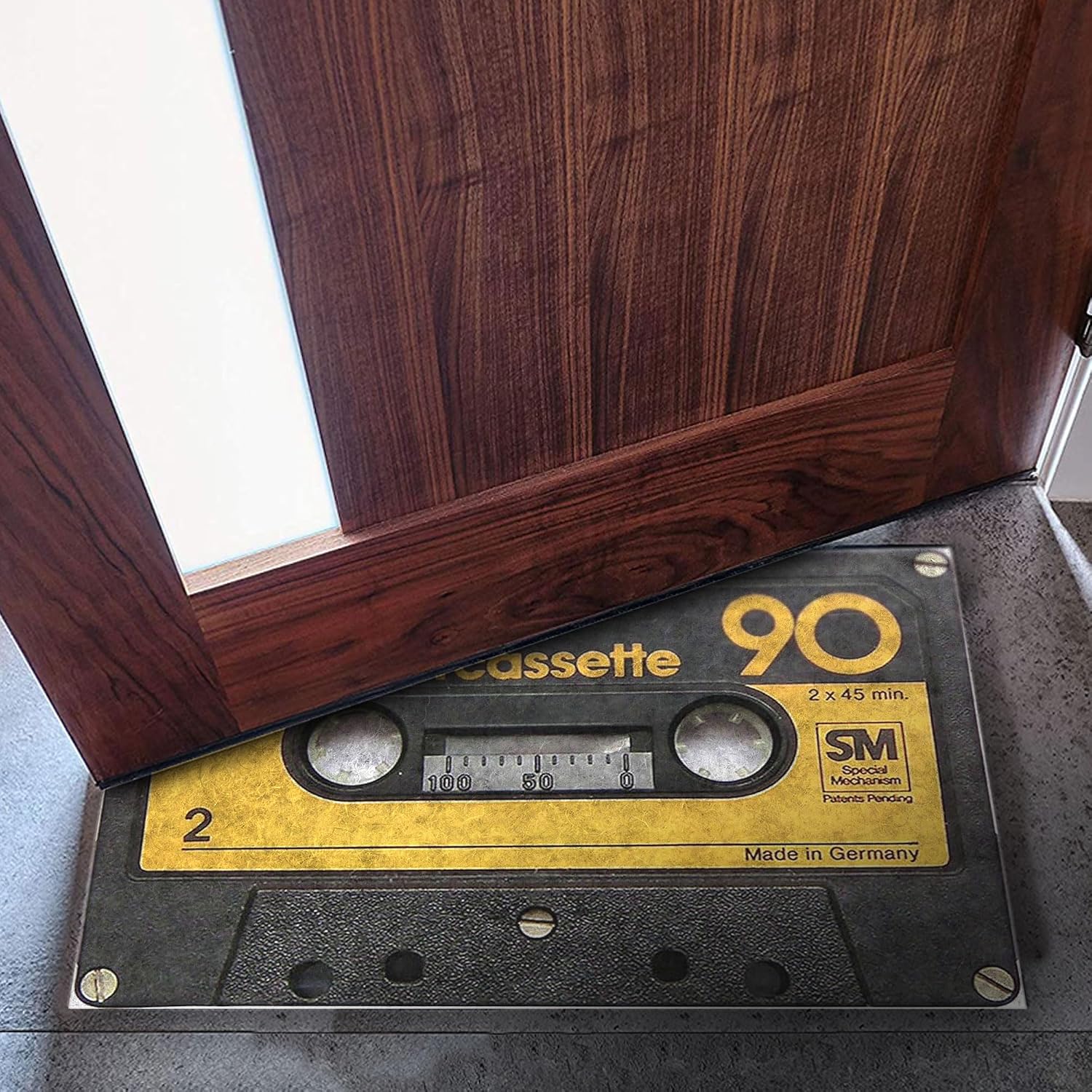 Monnhein Kapı Önü Paspası - Modern ve Şık Kapı Paspası | Ev, Ofis ve Dış Mekân Kullanımı İçin SM cassette 90 45x65