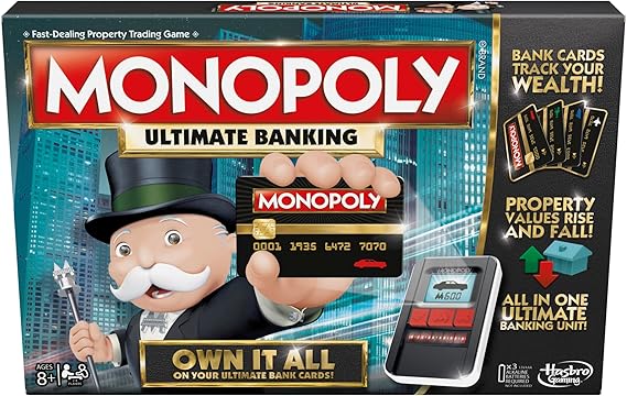 Hasbro Monopoly game: Ultimate Banking Edition