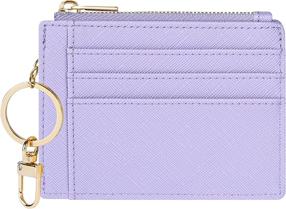 Sodsay Card Case Slim Front Pocket Wallet for Women Credit Card Holder with Keychain | Slim, Credit Card Holder, Front Pocket, with Keychain