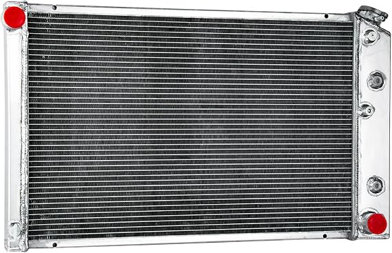 4 Row Aluminum Radiator for 1970-1981 Chevy Camaro Monte Carlo DPI162 Radiador for 1980-87 G-Body Oldsmobile Regal Cutlass Impala Suburban for Pontiac Grand Prix 1982 1984 1986 1988