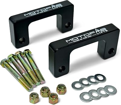 MotoFabLifts CH-15LM - 1.5 in Front Leveling Lift Kit That is compatible with Chevy Gmc Pickup