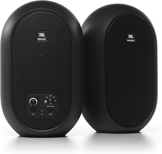 JBL 1 Series 104 Compact Desktop Speakers, Feed Reference Monitors - Bluetooth (sold in pairs) enabled