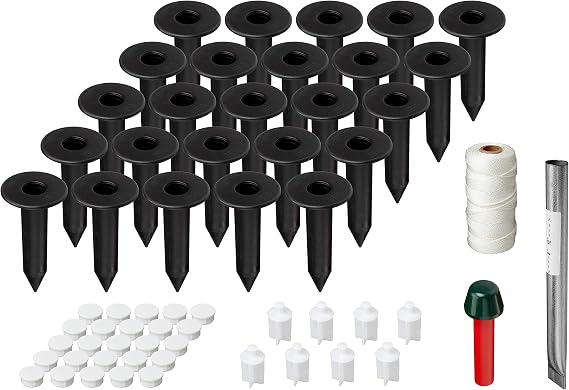 MarkSmartTM Soccer Field Marking Kit (EA), Black/White