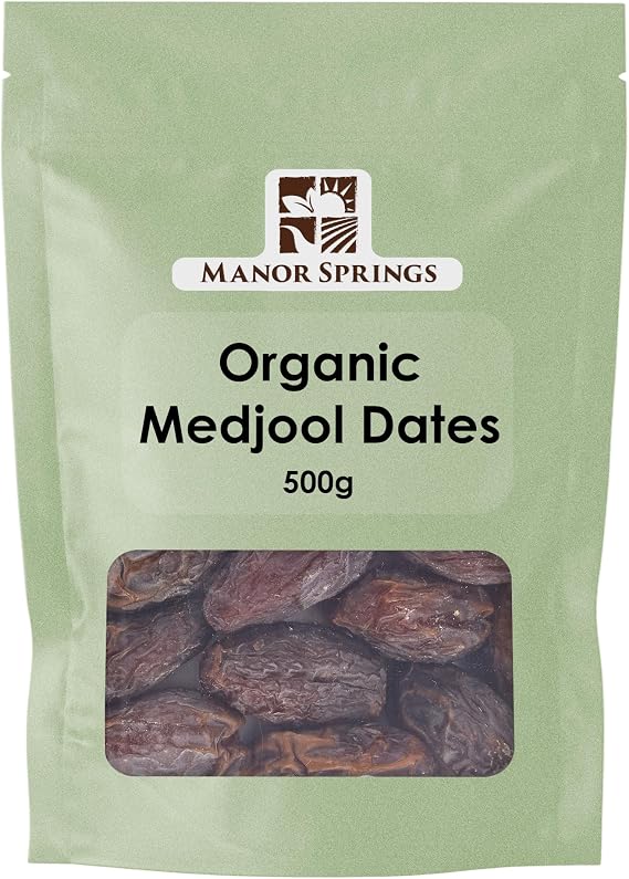 Organic Medjool Dates 500g by Manor Springs Organic