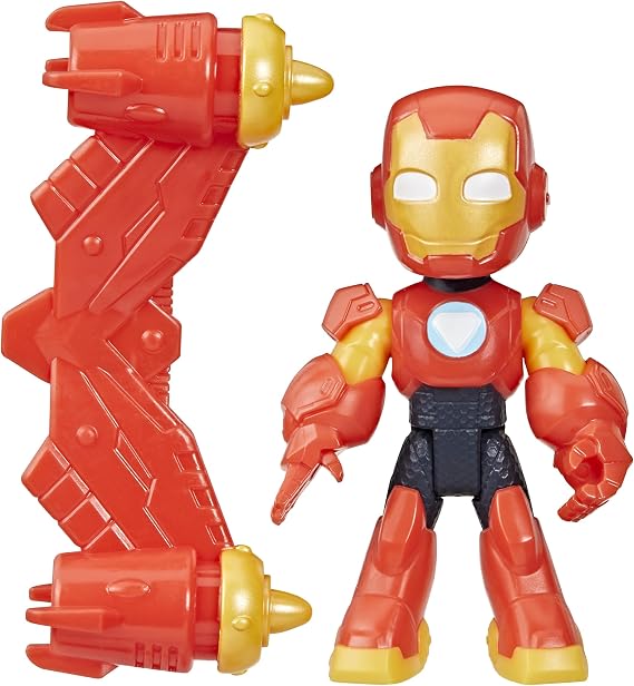 Marvel Iron Man and His Awesome Friends Iron Man Aksiyon Figürü | Aksesuar Dahil | 7,6 cm Süper Kahraman Oyuncağı | 3 Yaş ve Üzeri Çocuklar İçin