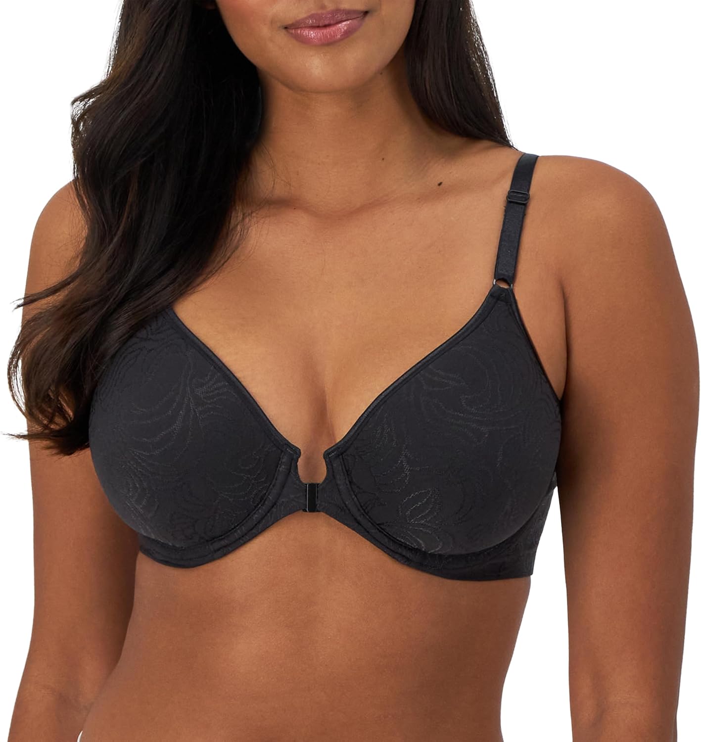 Bali Womens Underwire Shaping Bra, Comfort Revolution T-shirt Bra, Front-close Bra